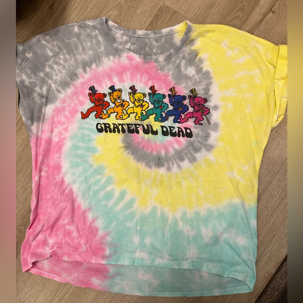 Grateful Dead tie dye short sleeve t-shirt